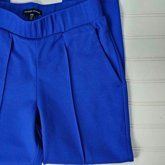 Universal Standard Women's Blue Pintuck Point Tapered Ankle Pants Size XS NWT - Picture 5 of 14